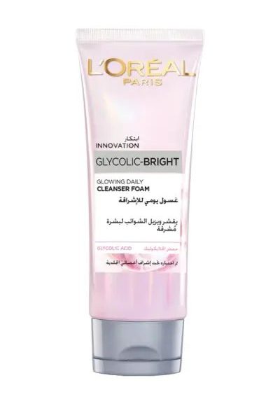 LOREAL FACE WASH GLYCOLIC-BRIGHT 100 ML