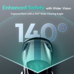 ⁦كاميرا مراقبة السيارة Botslab HK30 Pro 2K QHD بتصميم Mini وزاوية 140 درجة⁩ - الصورة ⁦3⁩