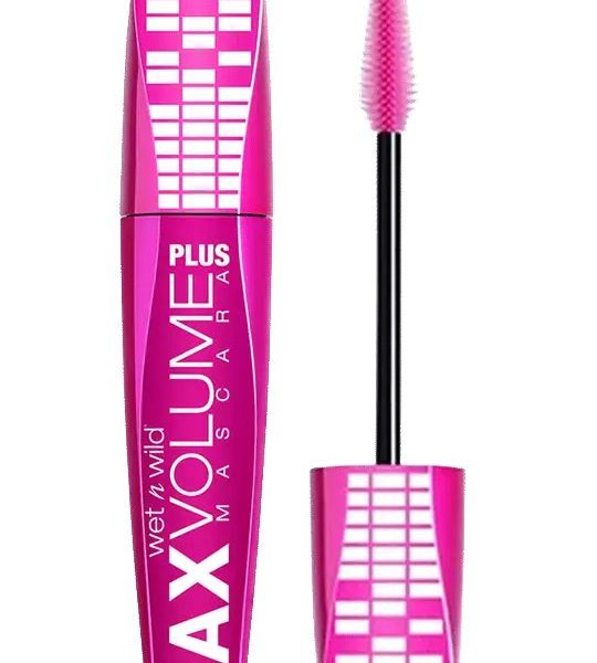 WET N WILD MASCARA MAX VOLUME PLUS AMPD BLACK