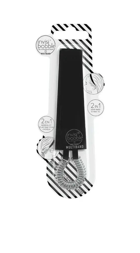 INVISIBOBBLE HAIR BAND TRUE BLACK