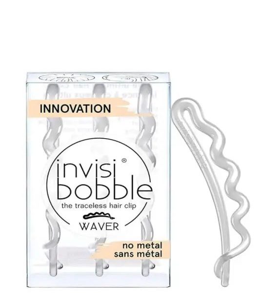 INVISIBOBBLE WAVER CRYSTAL CLEAR 3PCS