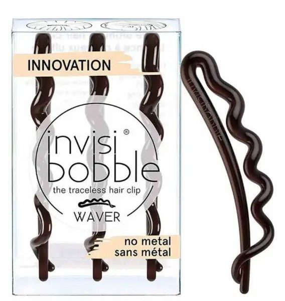 INVISIBOBBLE WAVER PLUS PRETTY DARK HAIR 3PCS