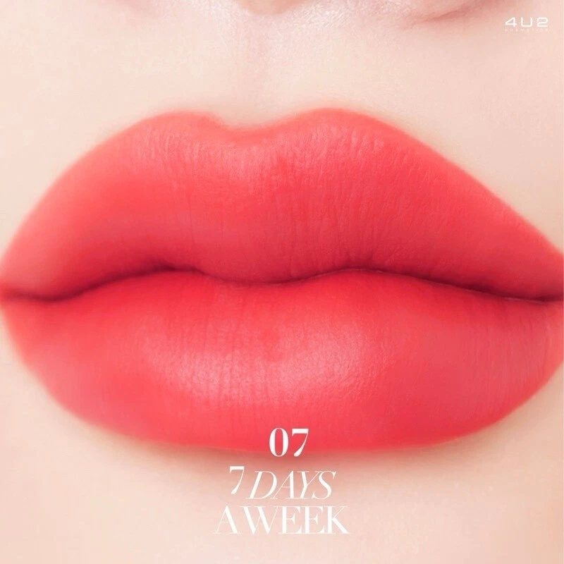 4U2 LIPSTICK SOFT MATTE 07 DAYS A WEEK 4U2 LIPSTICK SOFT MATTE 07 DAYS A WEEK