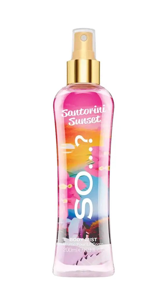 SO BODY MIST SANTORINI SUNSET 200 ML