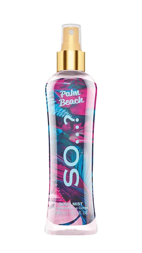 SO BODY MIST PALM PEACH 200 ML