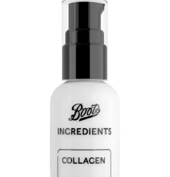 BOOTS INGREDIENTS COLLAGEN SERUM 30ML