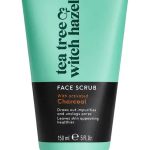 BOOTS TEA TREE WITH CHARCOAL FACIAL SCRUB 150ML