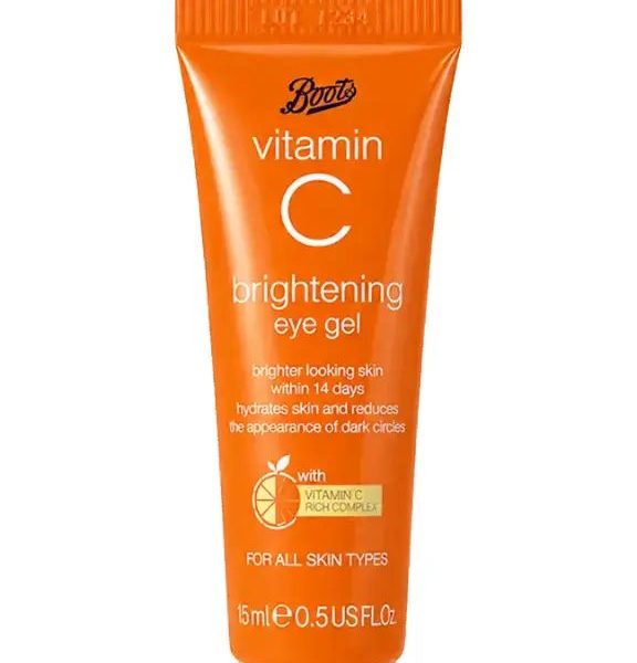 BOOTS VITAMIN C BRIGHTENING EYE GEL 15ML