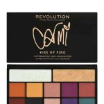 REVOLUTION EYE SHADOW PALLETE CARMI KISS OF FIRE