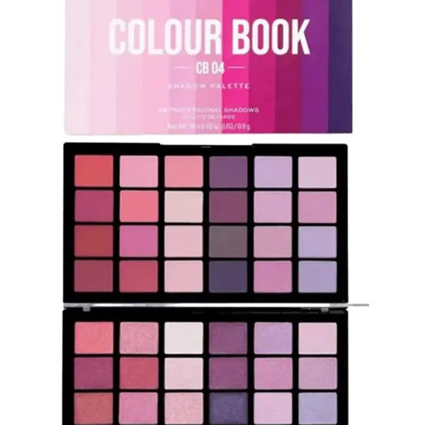REVOLUTION EYE SHADOW PALLETE COLOUR BOOK CB04