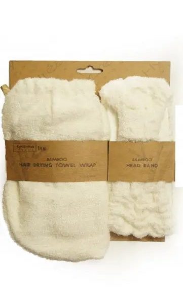 HYDREA LONDON SET HAIR BAND + HAIR DRYING TOWEL