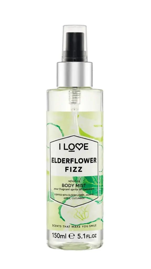 I LOVE BODY MIST ELDERFLOWER FIZZ 150 ML