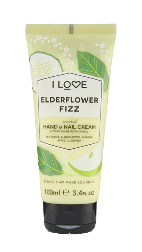I LOVE HAND & NAIL CREAM ELDERFLOWER FIZZ 100 ML