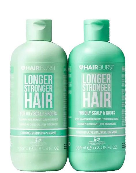 HAIRBURST PINEAPPLE & COCONUT OILY HAIR CARE KIT