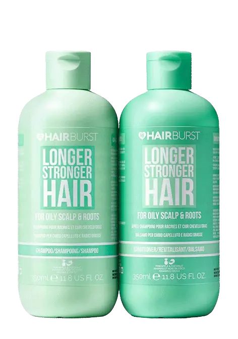 HAIRBURST PINEAPPLE & COCONUT OILY HAIR CARE KIT