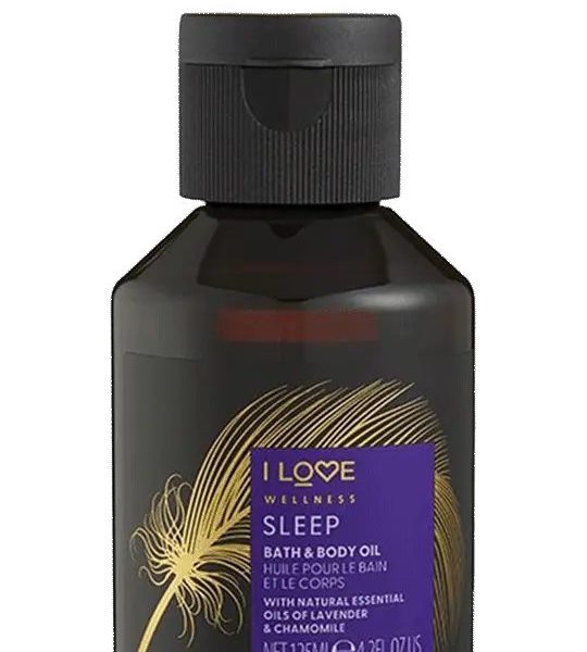 I LOVE BATH & BODY OIL SLEEP WITH LAVENDER 125 G