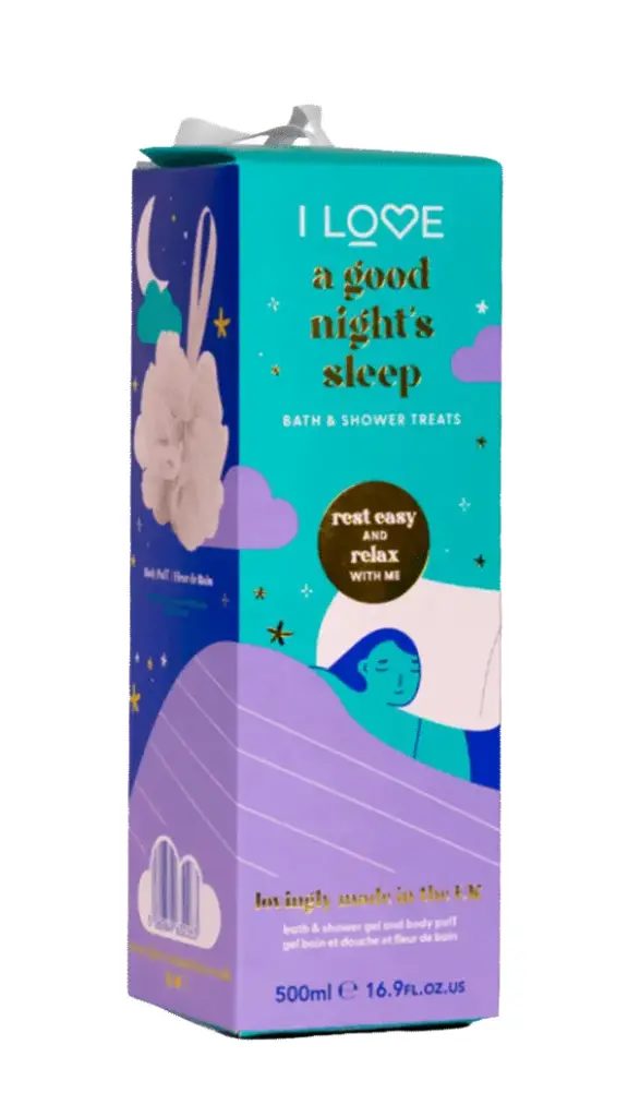 I LOVE BODY CARE SET A GOOD NIGHT SLEEP