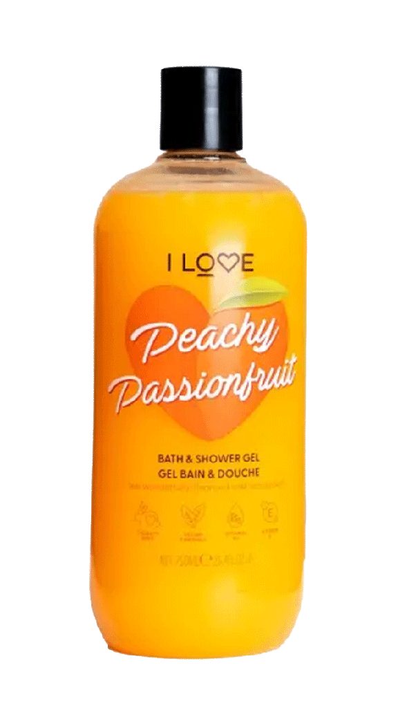 I LOVE BATH & SHOWER GEL PEACHY PASSIONFRUIT 750 ML
