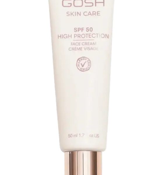 GOSH SUNSCREEN CREAM +50SPF HIGH PROTECTION 50 ML