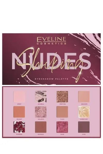 EVELINE EYE SHADOW PALLETE SHOCKING NUDES