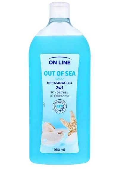 ON LINE BODY WASH FOAM 2W1 OUT OF SEA 980 ML