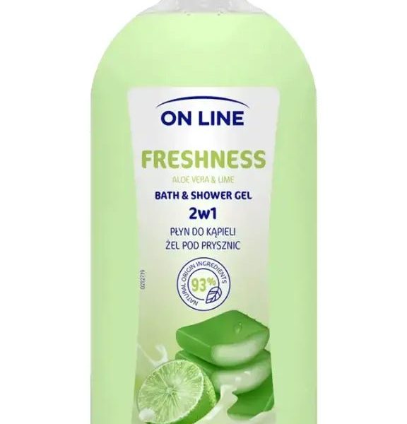 ON LINE BODY WASH FOAM 2W1 FRESHNESS 980 ML