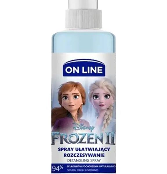 ON LINE HAIR SPRAY DETANGLING FROZEN 200 ML