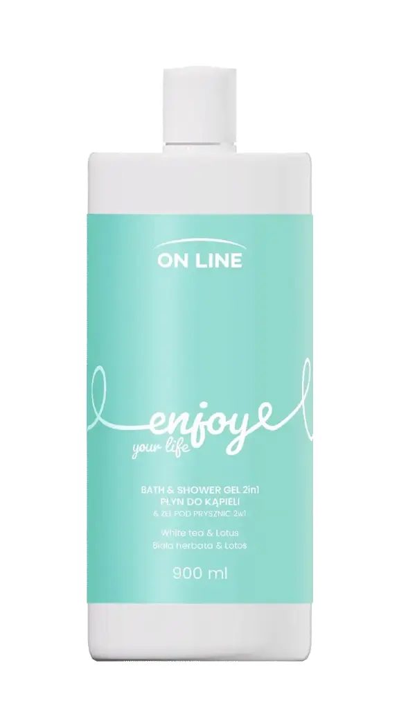 ON LINE BODY WASH WHITE TEA & LOTUS FLOWER 900 ML