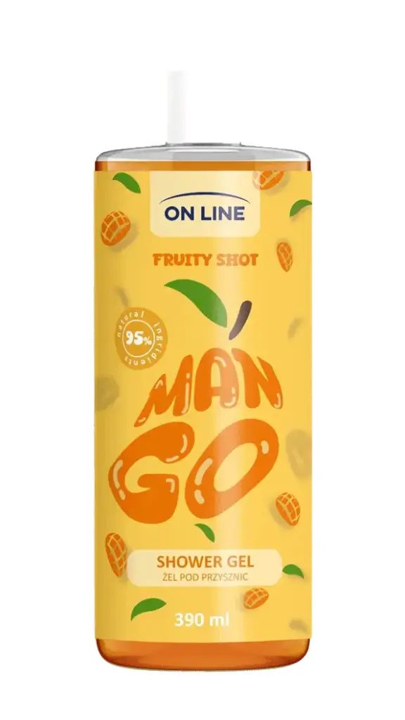 ON LINE BODY WASH MANGO 390 ML
