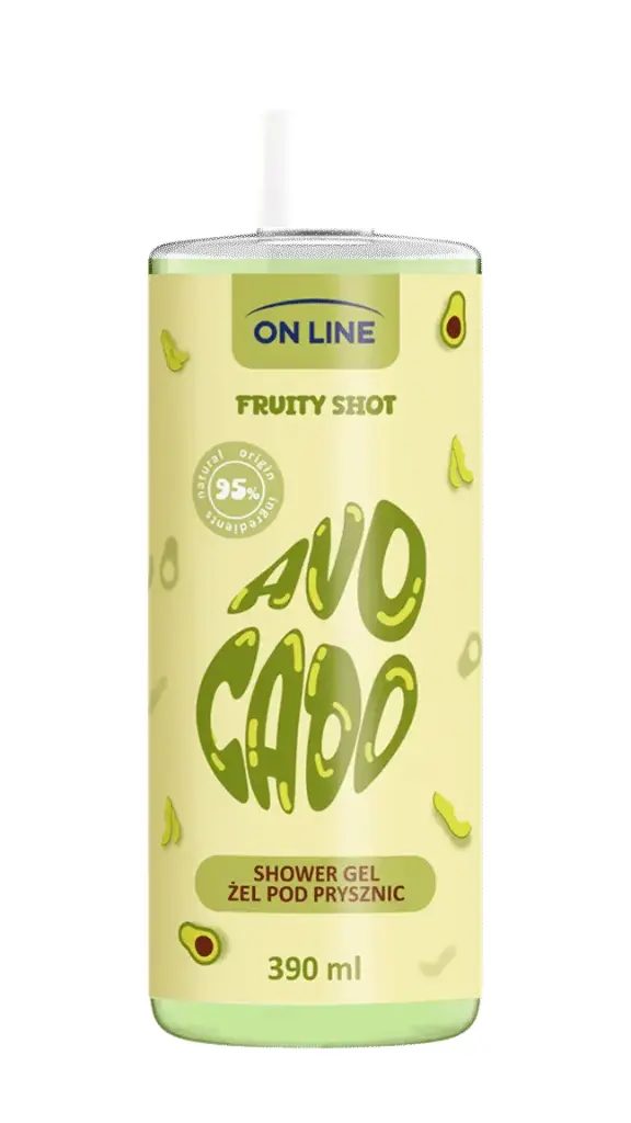 ON LINE BODY WASH AVOCADO 390ML