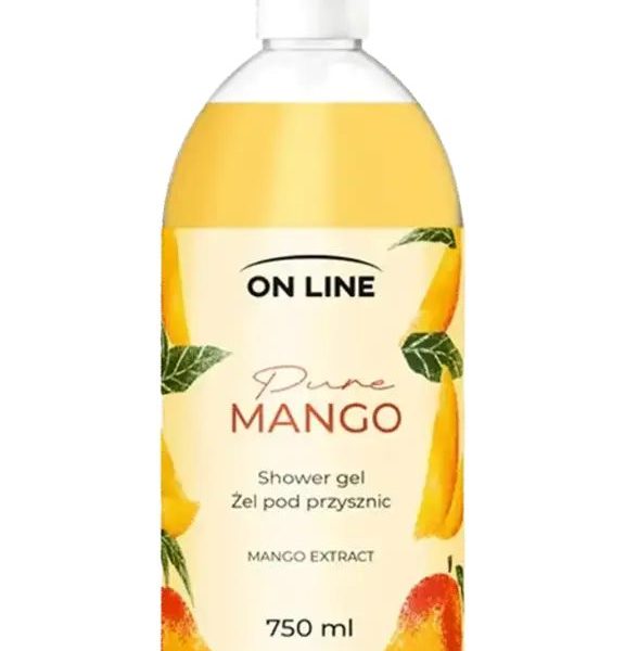 ON LINE SHOWER GEL PURE MANGO 750ML