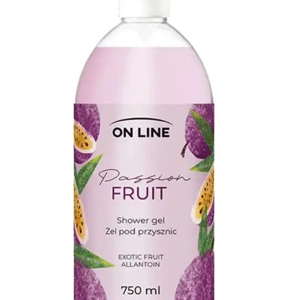 ON LINE SHOWER GEL PASSION FRUIT 750ML