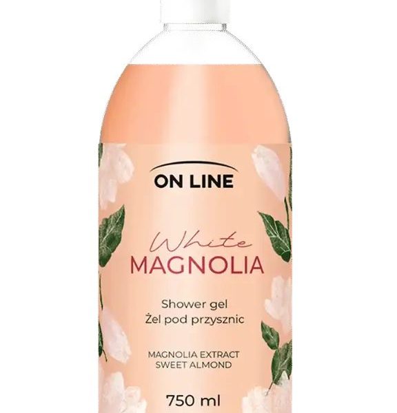 ON LINE SHOWER GEL WHITE MAGNOLIA 750ML