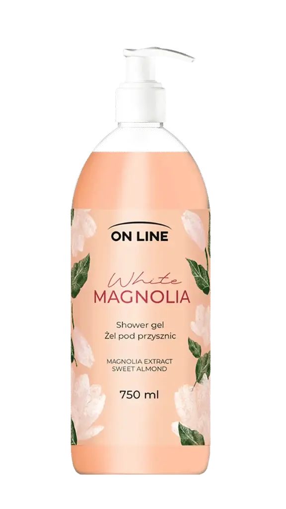 ON LINE SHOWER GEL WHITE MAGNOLIA 750ML