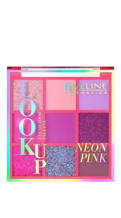 EVELINE EYE SHADOW PALLETE NEON PINK