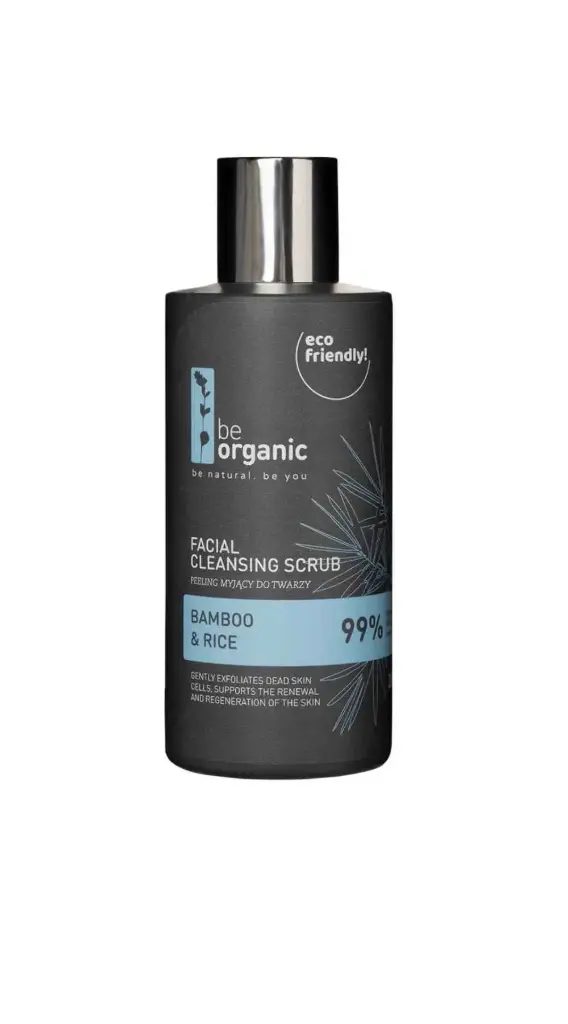 BE ORGANIC SCRUB CLEANSER BAMBO BE ORGANIC SCRUB CLEANSER BAMBO