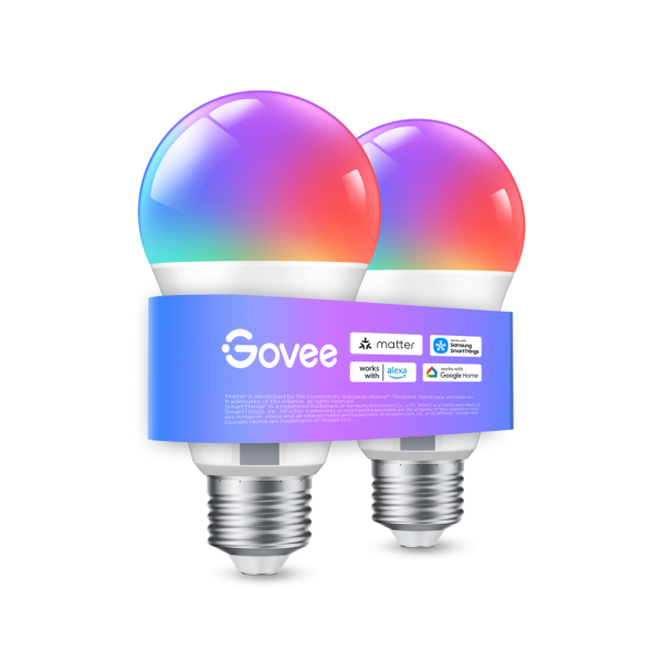 Govee A19 Smart LED Bulbs E27 800lm