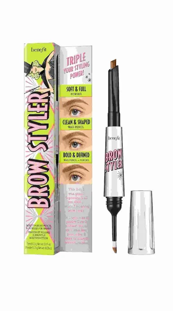 BENEFIT EYEBROW PEN BROW STYLER 3 WARM LIGHT BROWN