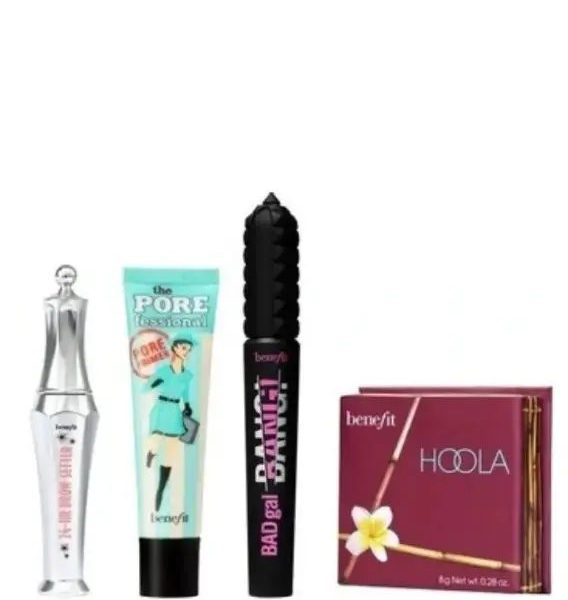 BENEFIT SET FULL GLAM GREETING 4 PCS