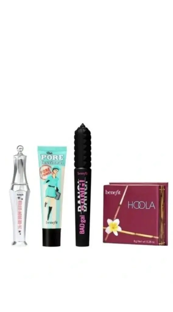 BENEFIT SET FULL GLAM GREETING 4 PCS