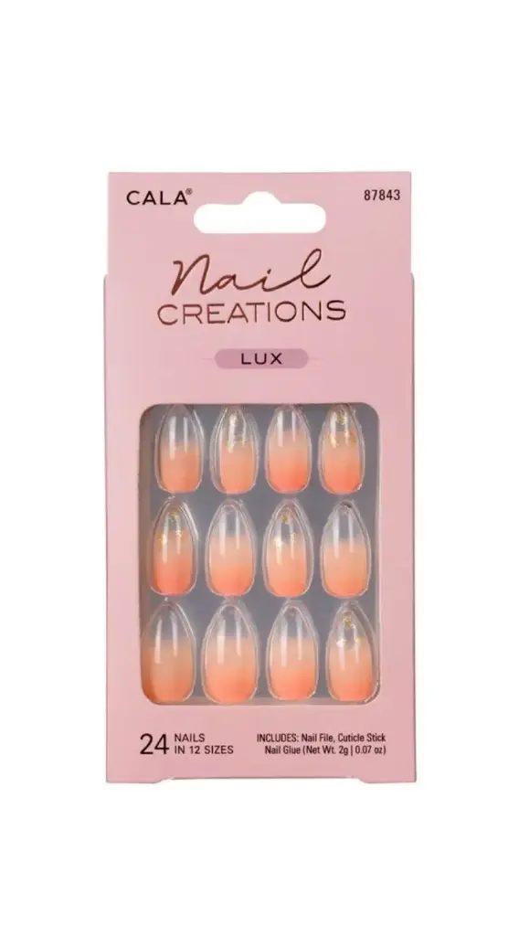 CALA NAILS 24PCS NAILS CREATIONS LUX CALA NAILS 24PCS NAILS CREATIONS LUX