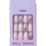 CALA NAILS 24PCS NAIL CREATIONS LAVENDER