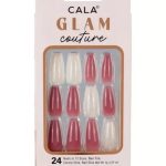 CALA NAILS 24PCS GLAM COUTURE MAUVE