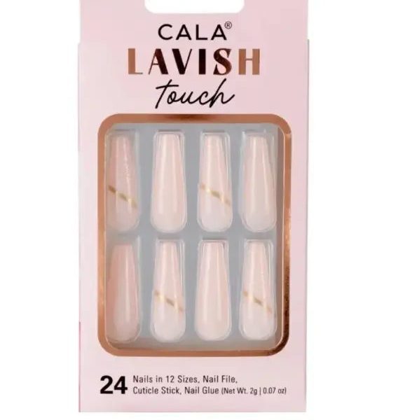 CALA NAILS 24PCS LIGHT PINK