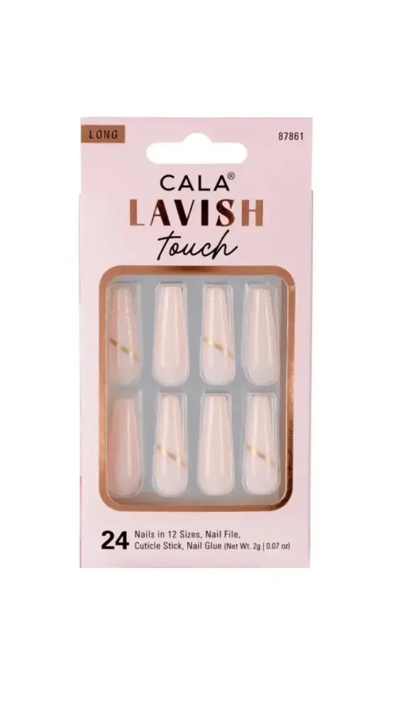 CALA NAILS 24PCS LIGHT PINK