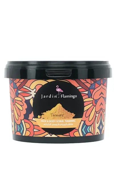 JARDIN FLAMINGO FACE & BODY SCRUB TURMERIC 400 G
