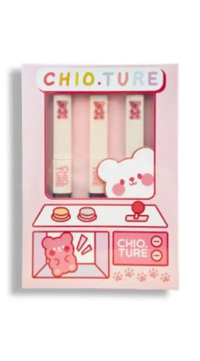 CHIO TURE SET LIPSTICK DOUBLE END 3 PCS CHIO TURE SET LIPSTICK DOUBLE END 3 PCS
