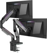 GamerTek Pivot Dual RGB Monitor Arm 2