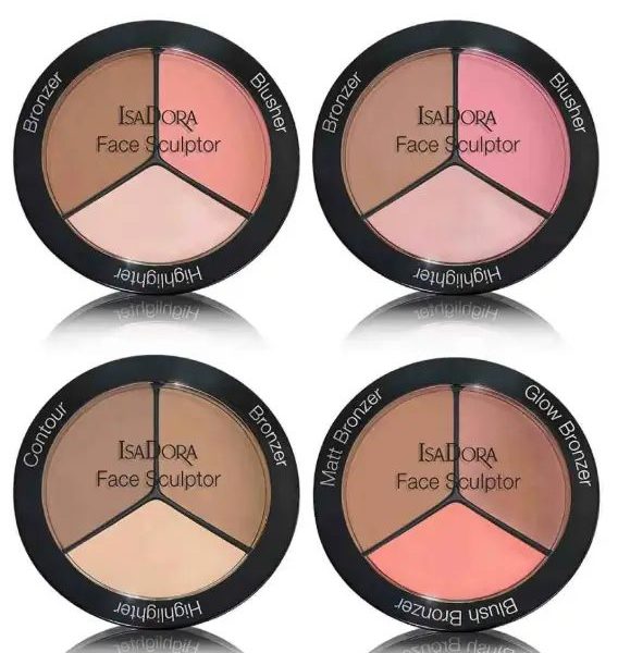 ISADORA BLUSH & BRONZER & HIGHLIGHTER 03