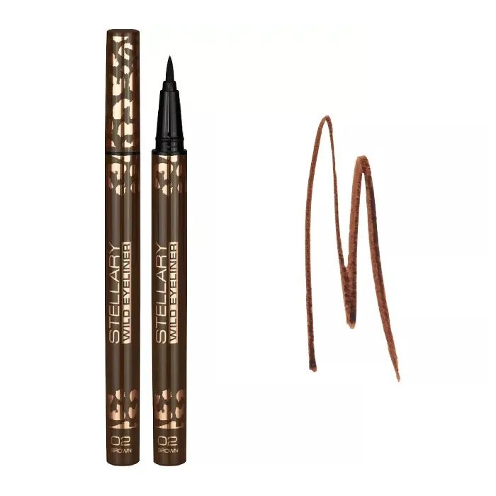 STELLARY LINER WILD 02 BROWN